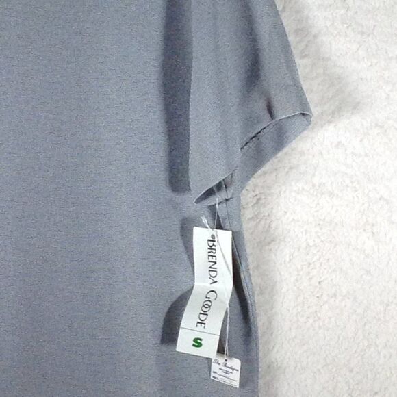 Brenda Goode Vintage Blouse S NWT Minimalist Classic Workwear Essential Pain - Picture 5 of 8